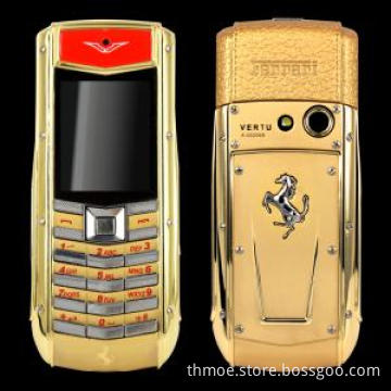 VERTU Ascent Ti Ferrari Nero XS Gold